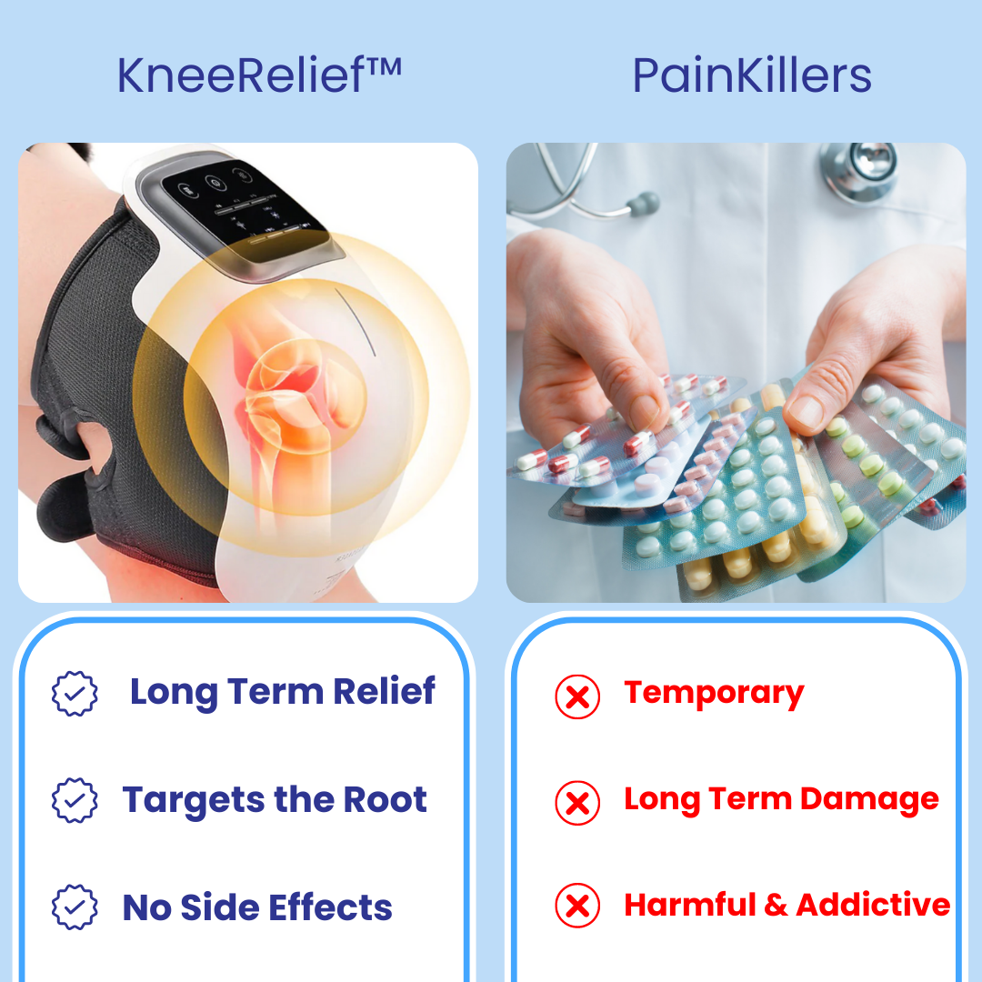 KneeRelief™ Professional Red Light Therapy Knee Massager