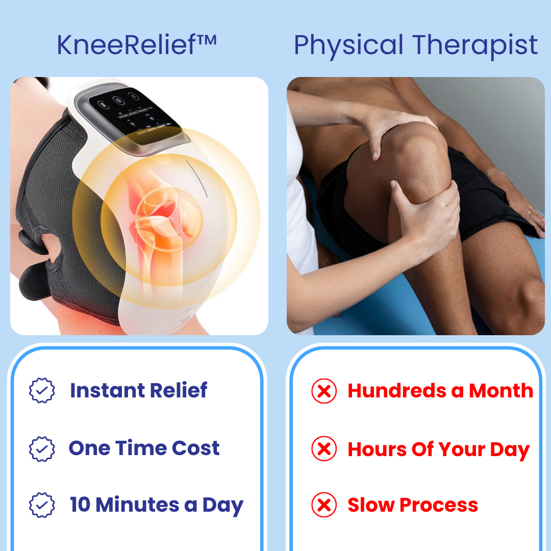 KneeRelief™ Professional Red Light Therapy Knee Massager