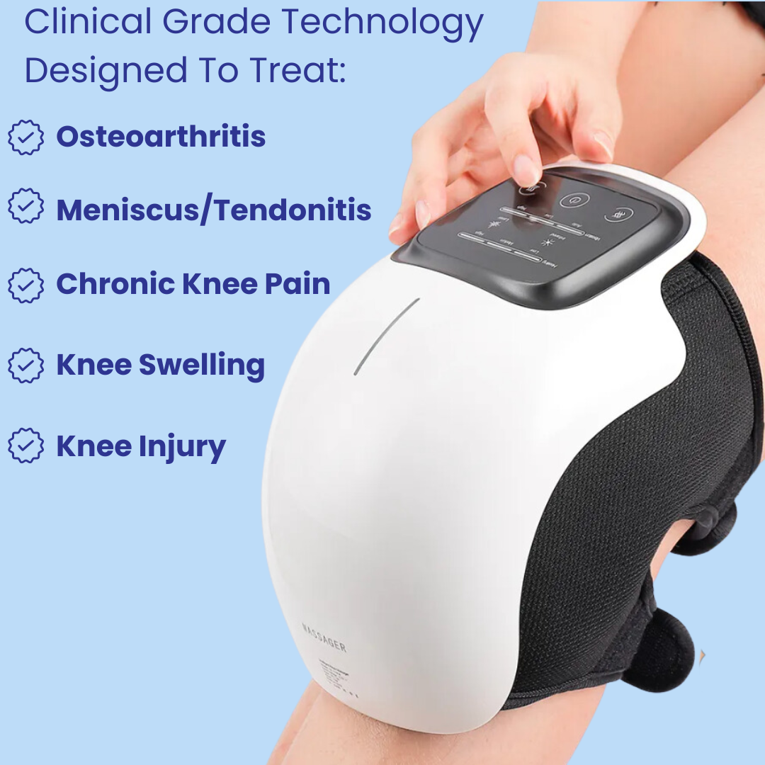 KneeRelief™ Professional Red Light Therapy Knee Massager