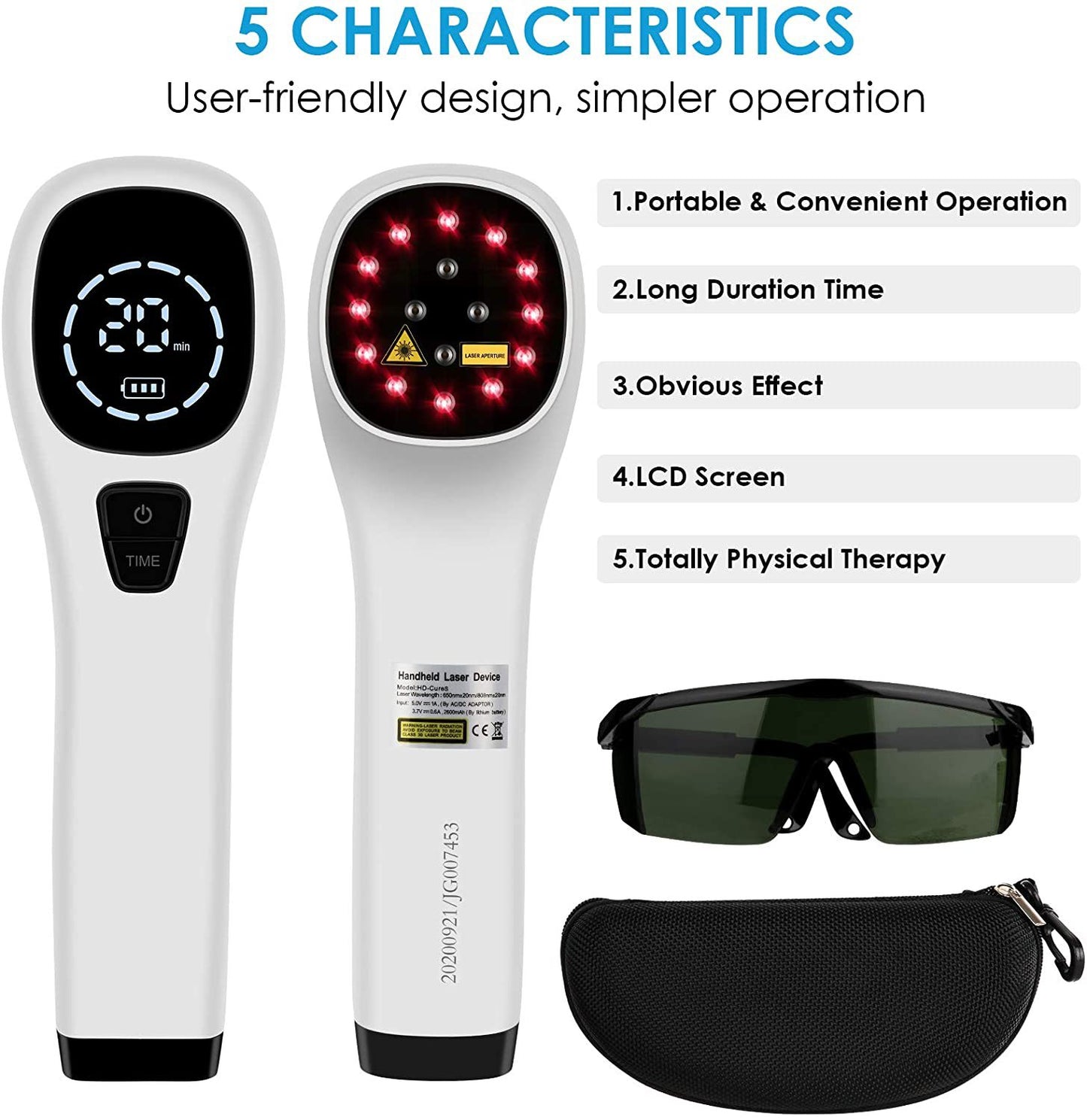 TheraBeam™ Extra Strength Red Light Laser Therapy Device